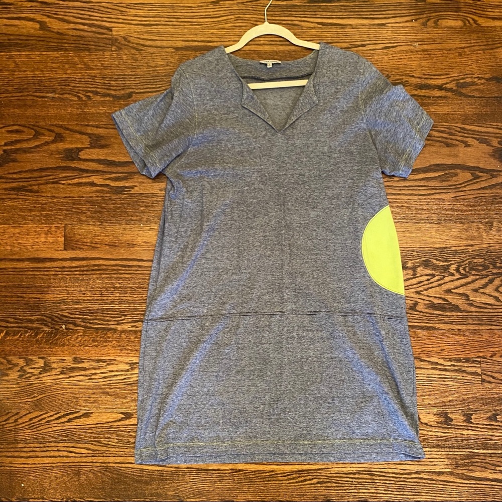 Excellent condition—Cotton dress w/ neon accent.